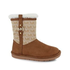 Michael Kors Kids Size 10C Brown Boots With Fur